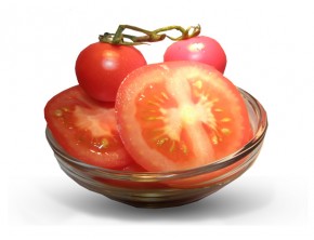 Cherry paradajky